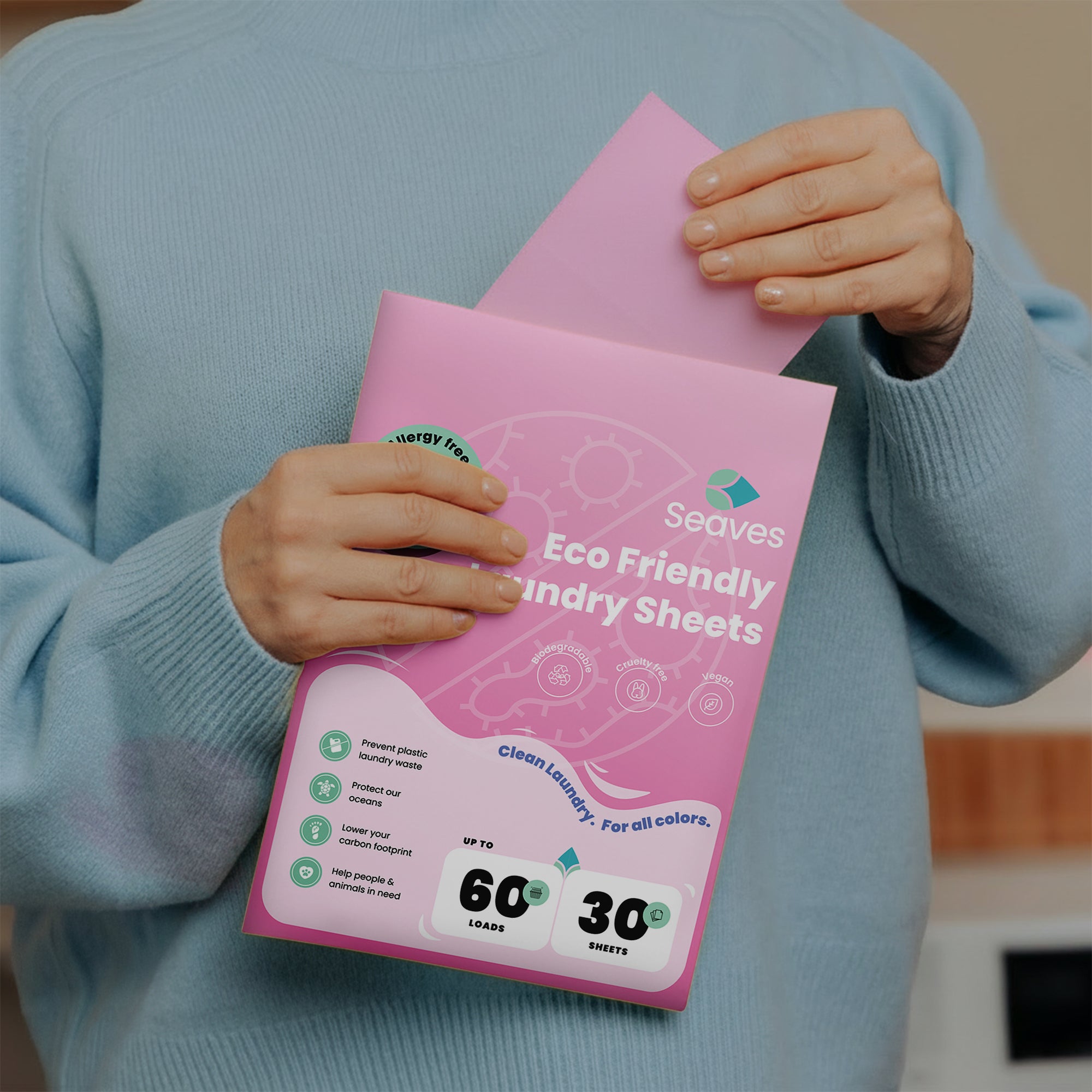 Seaves Washing Strips - Allergy Free