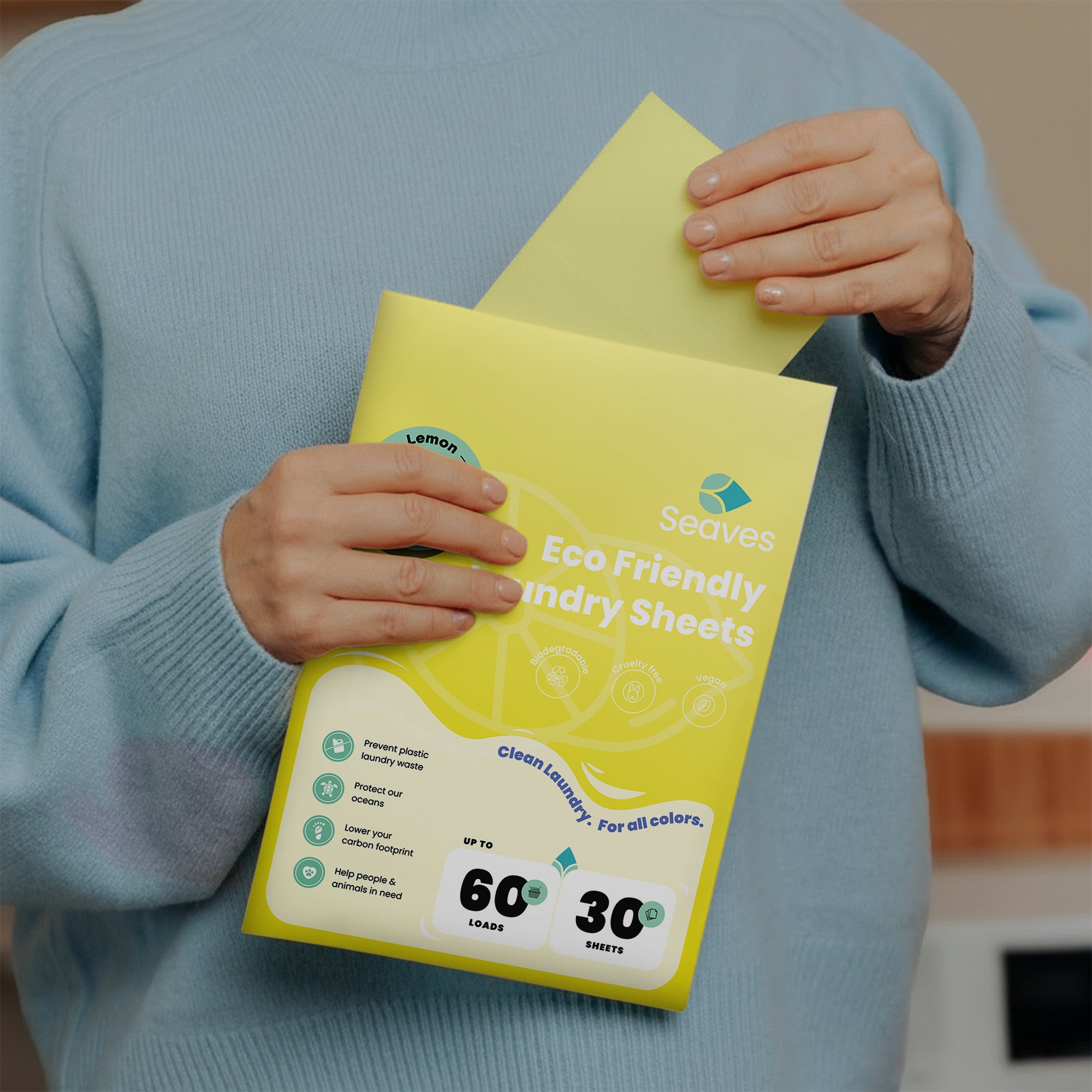 Seaves Washing Strips - Lemon