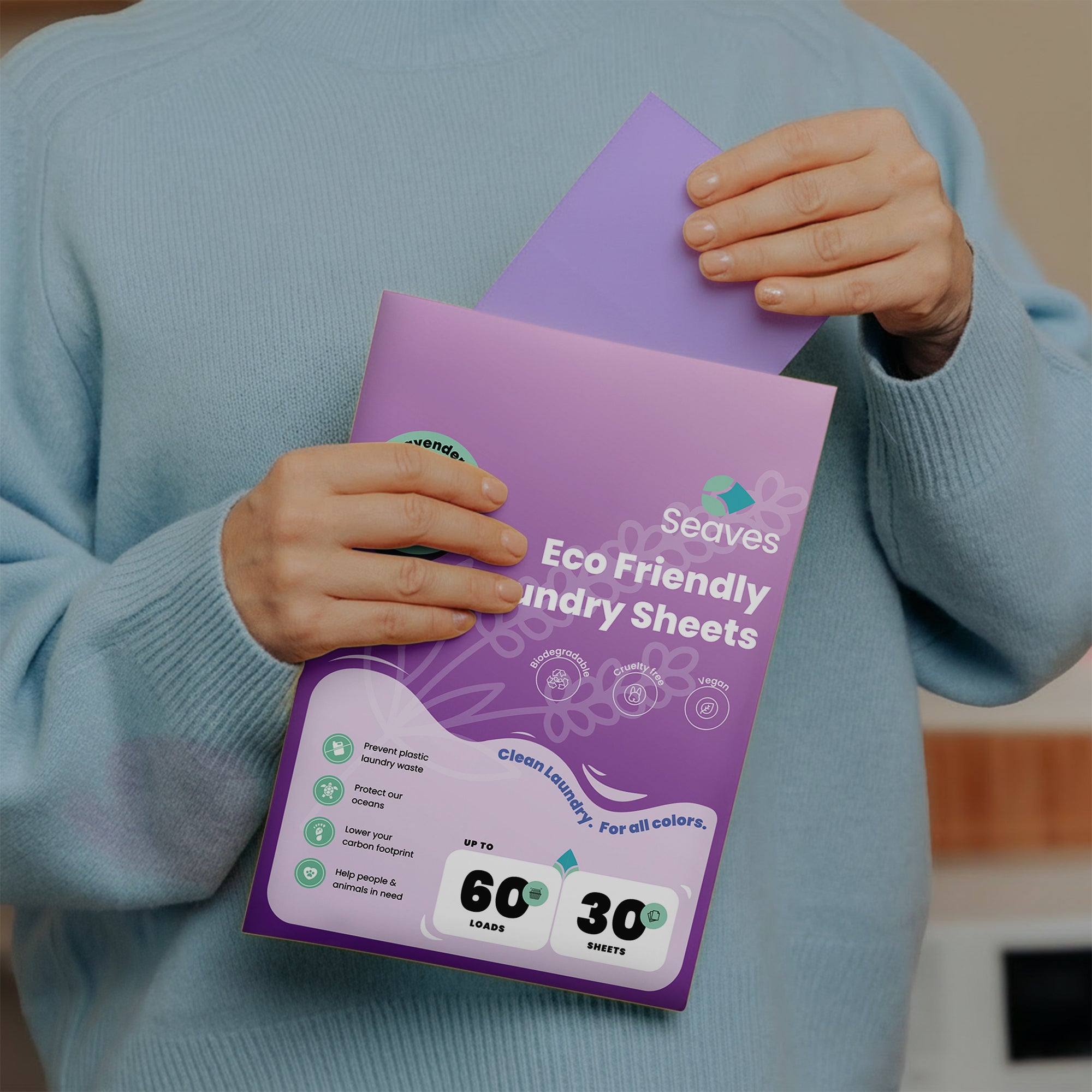 Seaves Wasstrip - Lavender